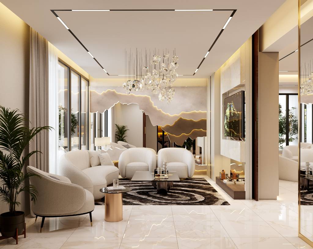 Modern formal Living room